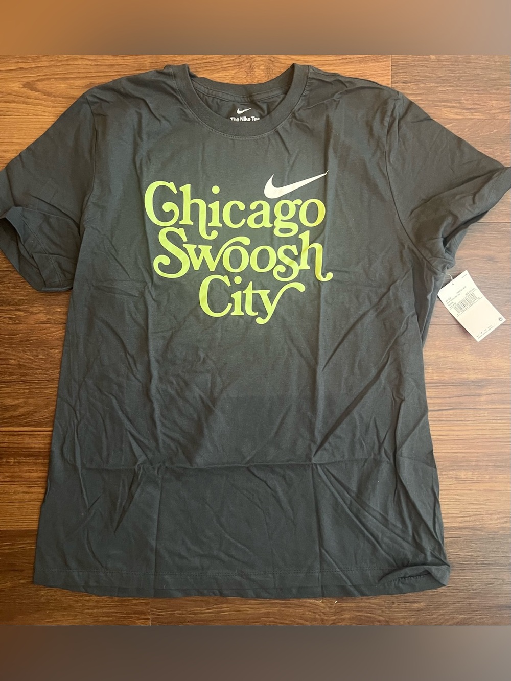 New Nike Chicago Swoosh City Tshirt size XL